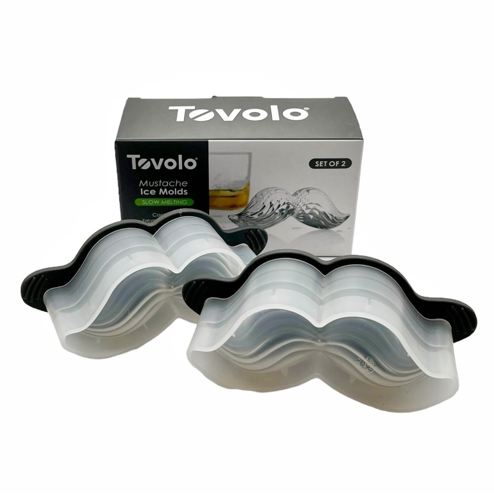 🆕 Tovolo Moustache Ice Moulds
